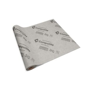Roll of Composeal Grey 20 mil PE waterproofing membrane